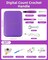 Light Up Crochet Hook Set with 24 Tips & Digital Counter - 24 Size with Light and Digital